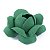 Forminhas para doces Camélia Chanel - verde bandeira - Imagem 1