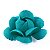 Forminhas para doces Camélia Chanel - verde piscina escuro - Imagem 1