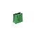 Sacola de papel colorida 10X10X5cm - verde - Imagem 1