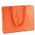 Sacola de papel colorida 43X34X12cm - laranja - Imagem 1