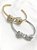 Bracelete tigre cravejado zircônia - DOURADO - Imagem 2
