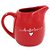 Leiteira L'amour 245ml em Porcelana Vermelha - Imagem 1