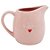 Leiteira Em Porcelana 245ml Rosa L´amour - Imagem 1