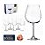 Taças Cristal Titanium Vinho Gastro 650ml Bohemia Jogo com 6 - Imagem 1