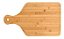 Tábua De Corte Com Alça De Bambu Ecológico 50cm Cor Marrom - Imagem 1