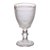 Taça de Vidro Bico de Jaca Para Água Com Borda Dourada- 6 PEÇAS - Imagem 2
