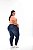 Calça Jogger Jeans Stretch Escura Feminina Plus Size 44 ao 70 3159 - Imagem 2