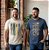 Kit 2 Camisetas Masculina Estampas Sortidas Plus Size XP AO G5 - Imagem 1