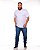 Camiseta Masculina Básica Branca Plus Size XP Ao G5 502 - Imagem 2