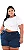 Short Jeans Stretch Feminino Plus Size Pequenos Defeitos 44 ao 70 - Imagem 3