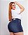 Short Saia Jeans Stretch Pequenos Defeitos Plus Size 44 ao 70 - Imagem 4
