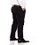 Calça Masculina Social Esporte Fino Preta Plus Size 50 ao 80 2080 - Imagem 2