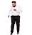 Calça Masculina Social Esporte Fino Preta Plus Size 50 ao 80 2080 - Imagem 4