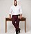 Calça Masculina Social Esporte Fino Vinho Plus Size 50 ao 80 2080 - Imagem 1