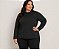 Blusa Feminina Gola Alta Elastano Cores Variadas Pequenos Defeitos Plus Size Do XP ao XG - Imagem 1