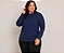Blusa Feminina Gola Alta Elastano Cores Variadas Pequenos Defeitos Plus Size Do XP ao XG - Imagem 3