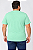 Camiseta Masculina Básica Verde Menta Plus Size XP ao G5 - Imagem 3