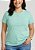Kit 4 Camiseta Básica Feminina Pequenos Defeitos Plus size Do XP ao G5 - Imagem 3