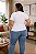Camiseta Básica Feminina Branca Plus size do XP ao G5 - Imagem 4