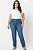 Calça Reta Jeans Stretch Feminina Plus Size 44 ao 70 3450 - Imagem 2