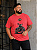 Camiseta Estampada Masculina Motor Cycles Coral Plus Size XP ao G5 - Imagem 2