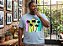 Camiseta Estampada Masculina Coqueiro Azul Clara Plus Size XP ao G5 - Imagem 2