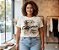 Camiseta Estampada Feminina California Bege Plus size Do XP ao G5 - Imagem 1