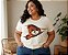 Camiseta Estampada Feminina Urso Bege Plus size Do XP ao G5 - Imagem 2
