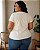 Camiseta Estampada Feminina Urso Bege Plus size Do XP ao G5 - Imagem 1