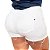 Short Branco Sarja Elastano Rasgado  44 Ao 70 3270 - Imagem 3