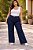 Kit 2 Calça Jeans Feminina Stretch Wide Leg /Preta Pequenos Defeitos Do 44 ao 70 - Imagem 2