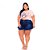 Short  Godê  Strech Escuro Plus Size 3213 44 ao 70 - Imagem 1