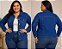 Jaqueta Feminina Jeans Stretch Plus Size Do XP ao G5 3472 - Imagem 2