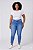 Calça Feminina Capri Jeans Stretch Clear Plus size 44 ao 70 3468 - Imagem 4