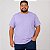 Camiseta Básica Masculina Plus Size Lilás Masculina XP ao G5 - Imagem 1
