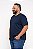 Camiseta Básica Masculina Plus Size Azul Marinho XP a G5 - Imagem 2