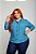 Camisa Feminina Viscose  Cores Variadas Pequenos Defeitos Plus Size XP ao G5 - Imagem 3