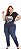 Kit 2 Calça Jeans Stretch Modelos Variados Feminina Plus Size 44 ao 70 - Imagem 6