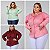 Camisa Tricoline Feminina Stretch  Plus Size Pequenos Defeitos  Xp Ao G5 - Imagem 1