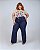 Calça Wide Leg Jeans Pantalona Plus  Size 44 ao 70 3323 - Imagem 2