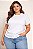 Kit com 3 Camisetas Básicas Feminina 100% Algodão Plus size Do XP ao G5 - Imagem 6