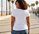Camiseta Estampada Feminina California Branca Plus size Do XP ao G5 - Imagem 2