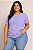Camiseta Básica Feminina Lilás Plus size do XP ao G5 - Imagem 2