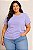 Camiseta Básica Feminina Lilás Plus size do XP ao G5 - Imagem 1