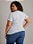 Camiseta Básica Feminina Cinza Mescla Plus Size XP ao G5 - Imagem 3