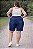 Bermuda Ciclista Jogger Jeans Stretch Feminina Plus Size 44 ao 70 3455 - Imagem 4