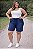 Bermuda Ciclista Jogger Jeans Stretch Feminina Plus Size 44 ao 70 3455 - Imagem 1
