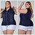 Colete Jeans Stretch Feminino Plus Size Pequenos Defeitos XG ao G5 - Imagem 1