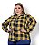 Camisa Feminina Xadrez Flanela Amarela XP ao G5 3244 - Imagem 1