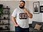 Camiseta Masculina Estampa TV Retrô Cinza Mescla Plus Size XP ao G5 - Imagem 2
